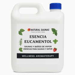 Esencia eucamentol para saunas y baños de vapor